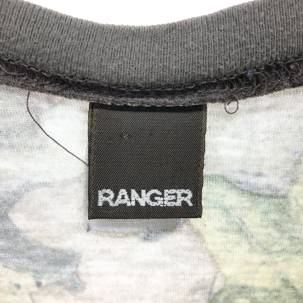 古着 RANGER 迷彩柄 リアルツリーカモ 迷彩 ポケットTシャツ メンズL相当 /eaa456476 【中古】 【240711】