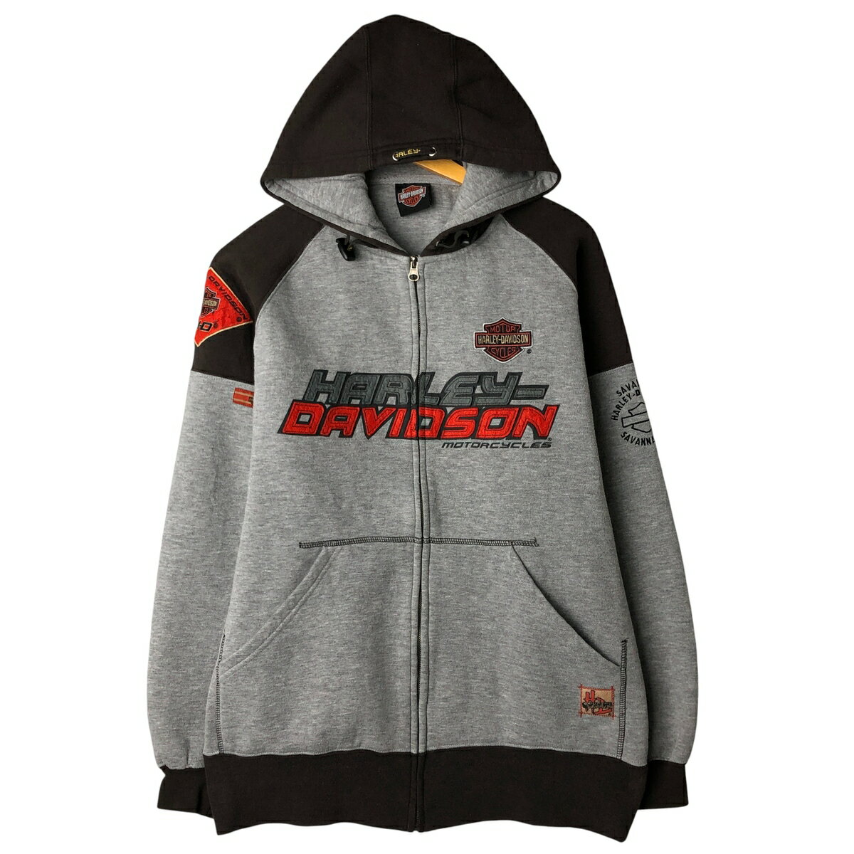 樂天商城 - 古着 ハーレーダビッドソン Harley-Davidson スウェットフルジップパーカー メンズXL相当 /eaa458014 【中古】 【260205】 【SS2606_10】