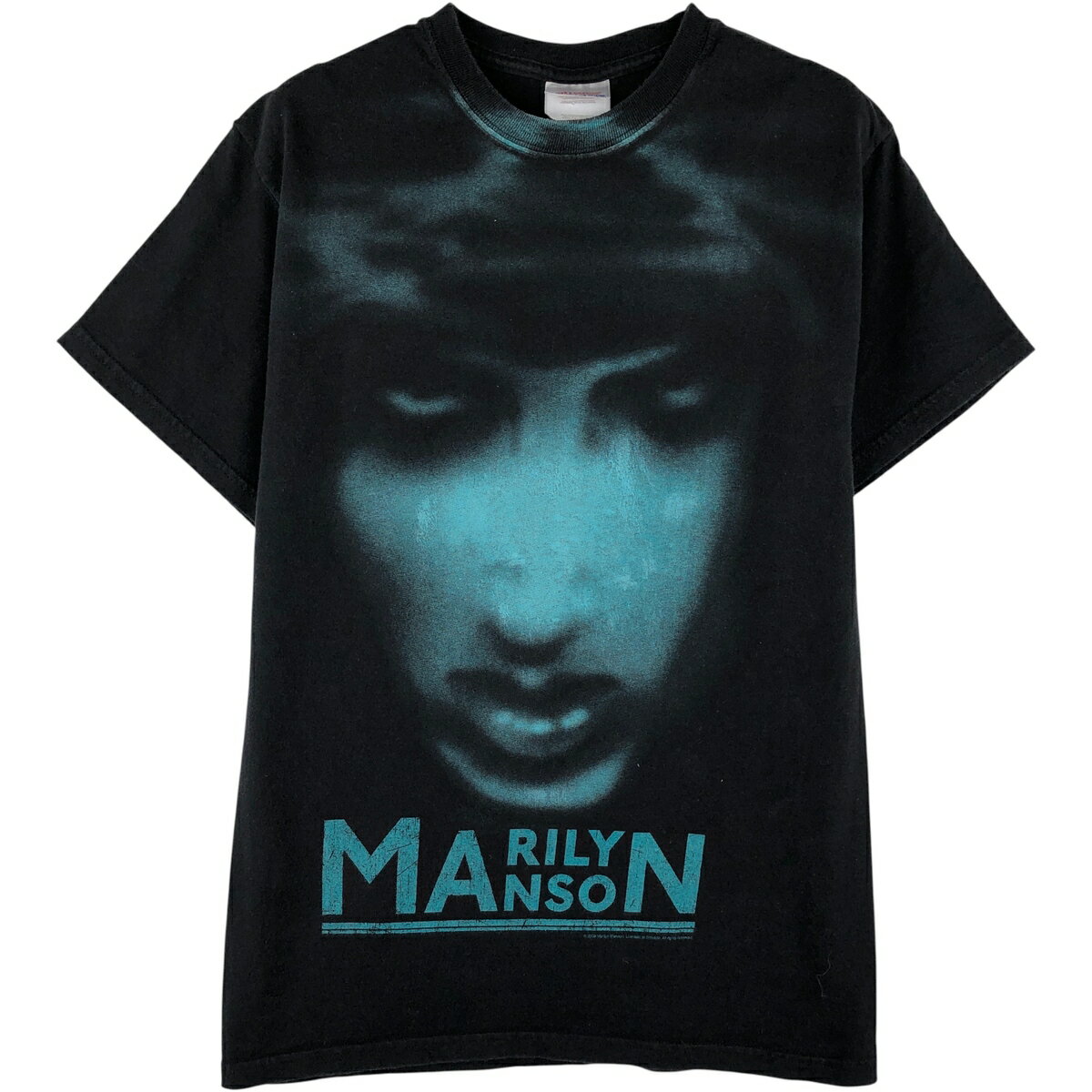 古着 00'S ヘインズ Hanes MARILYN MANSON マリリンマンソン 大判プリント バンドTシャツ バンT メンズS相当 /eaa458036 【中古】 【260207】 【Elulu/エルル】