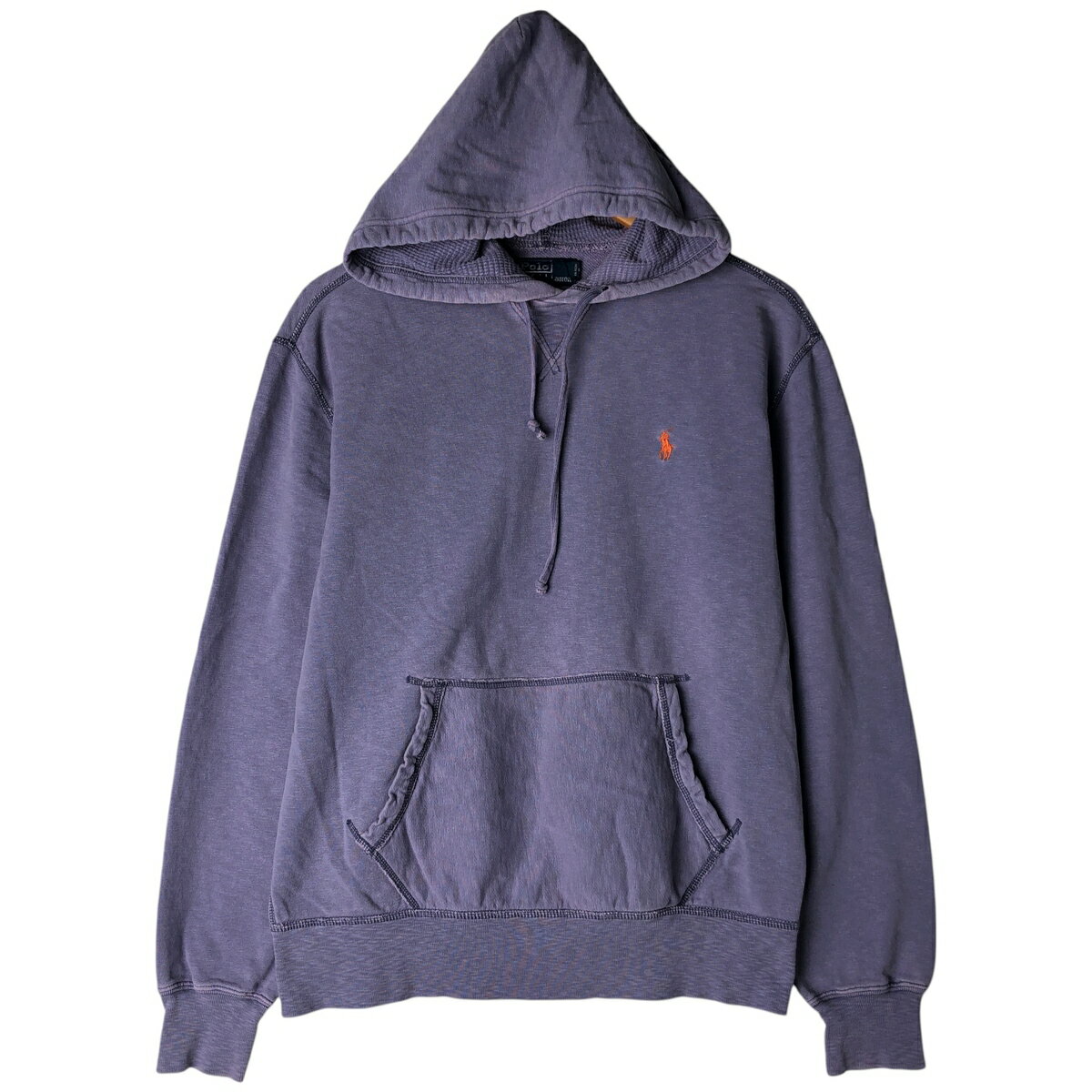 Polo by Ralph Lauren ダークパープル パーカー L Double-Knit Hoodie