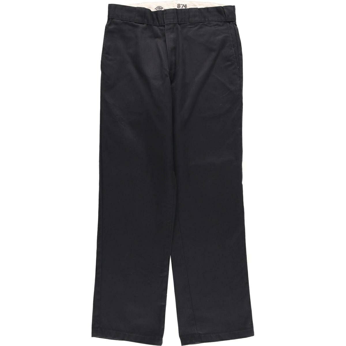 Rakuten - 古着 ディッキーズ Dickies 874 ORIGINAL FIT ワークパンツ メンズw32相当 /eaa458169 【中古】 【260206】 ブラック系 春夏秋冬