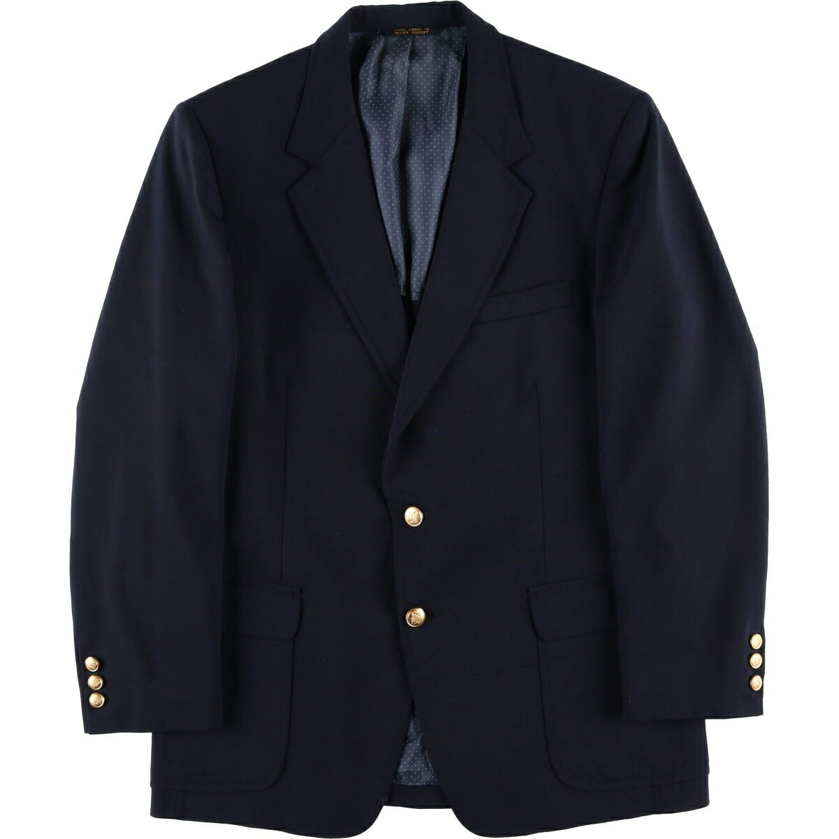 樂天商城 - 古着 Winston 紺ブレザー テーラードジャケット メンズM相当 /eaa458206 【中古】 【260204】 ネイビー系 春秋冬