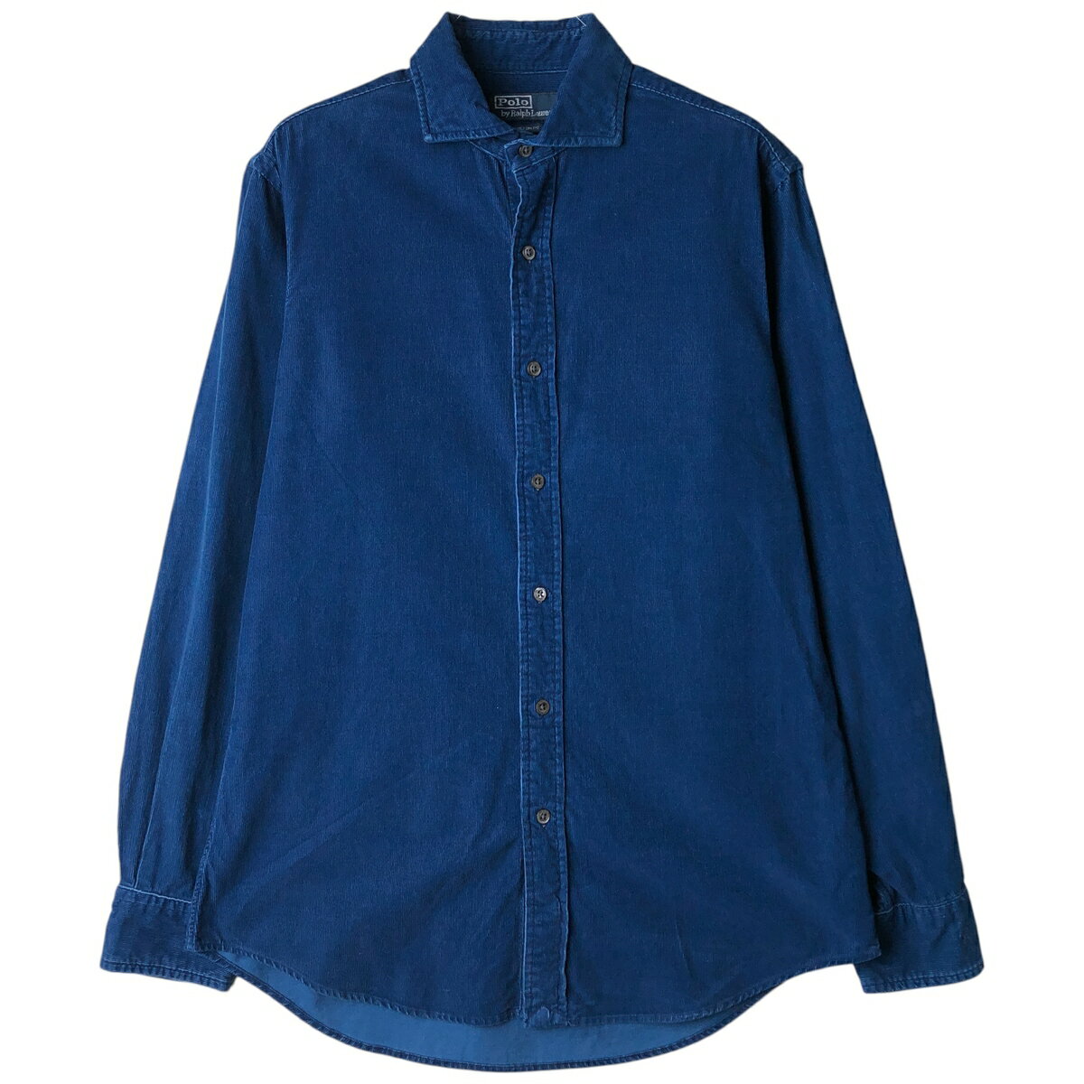 古着 ラルフローレン Ralph Lauren POLO by Ralph Lauren CUSTOM FIT 長袖 ボタンダウン コーデュロイシャツ メンズM相当 /eaa458321 【中古】 【260209】 ブルー系 春夏秋冬