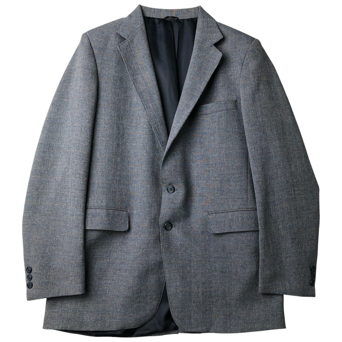 古着 70~80'S リーバイス Levi's ACTION SUIT STA-PREST スタプレ チェック柄 テーラードジャケット メンズM相当 ヴィンテージ /eaa458416 【中古】 【260205】 【NH-2508】 ネイビー系 春秋冬