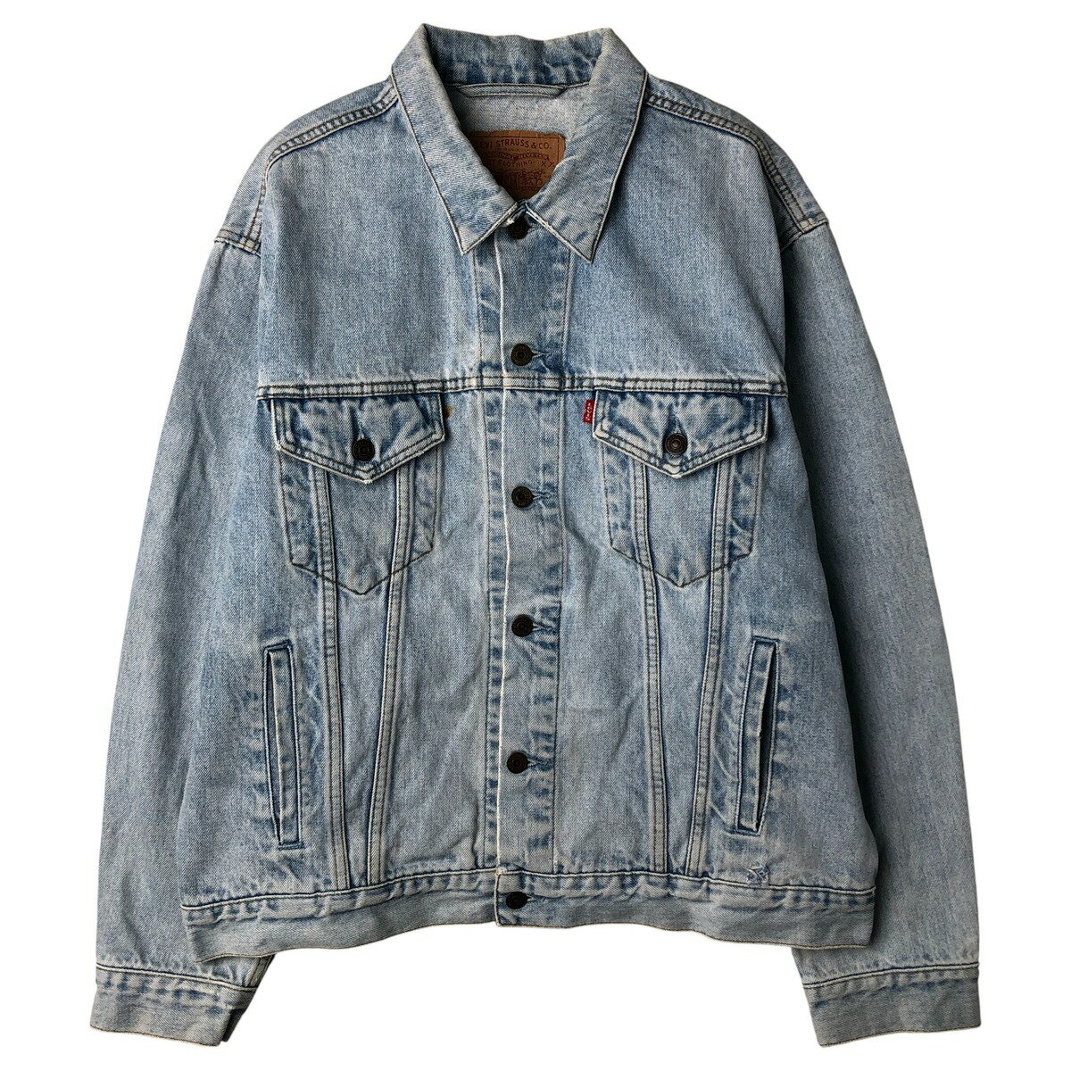 古着 90'S リーバイス Levi's 70503-0210 デニムジャケット Gジャン メンズXL相当 ヴィンテージ /eaa458456 【中古】 【260201】 【NH-2508】 ブルー系 春秋冬
