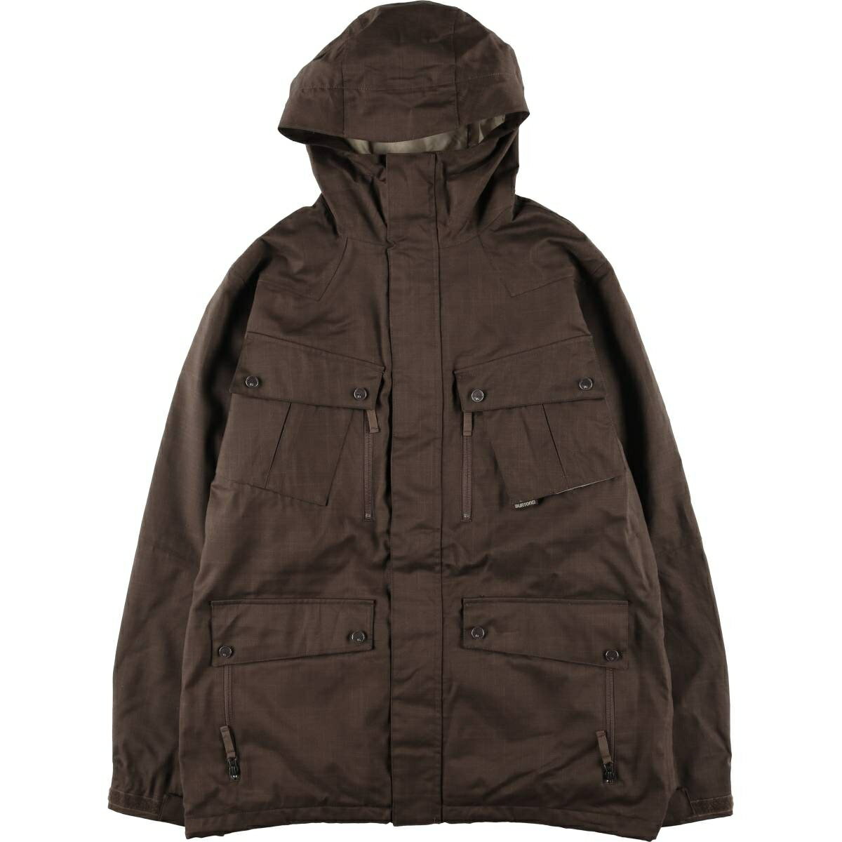 古着 BURTON DRYRIDE フード付き スノーボードジャケット ジップアップジャケット メンズM相当 /eaa458537 【中古】 【260209】