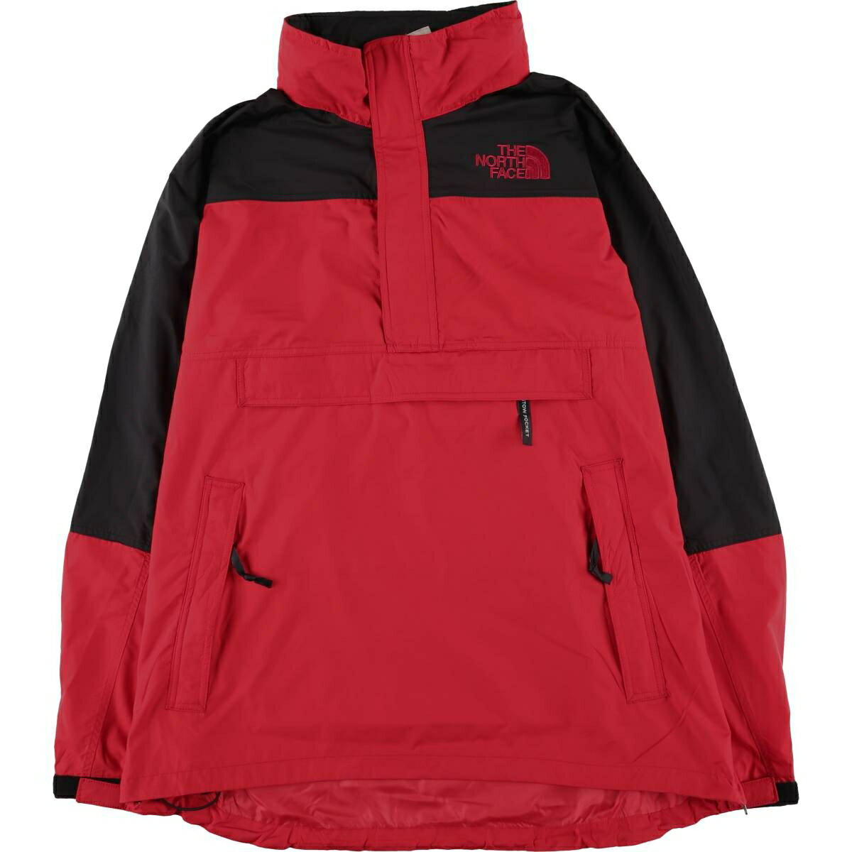 楽天市場】north face アノラック（カラーレッド）の通販
