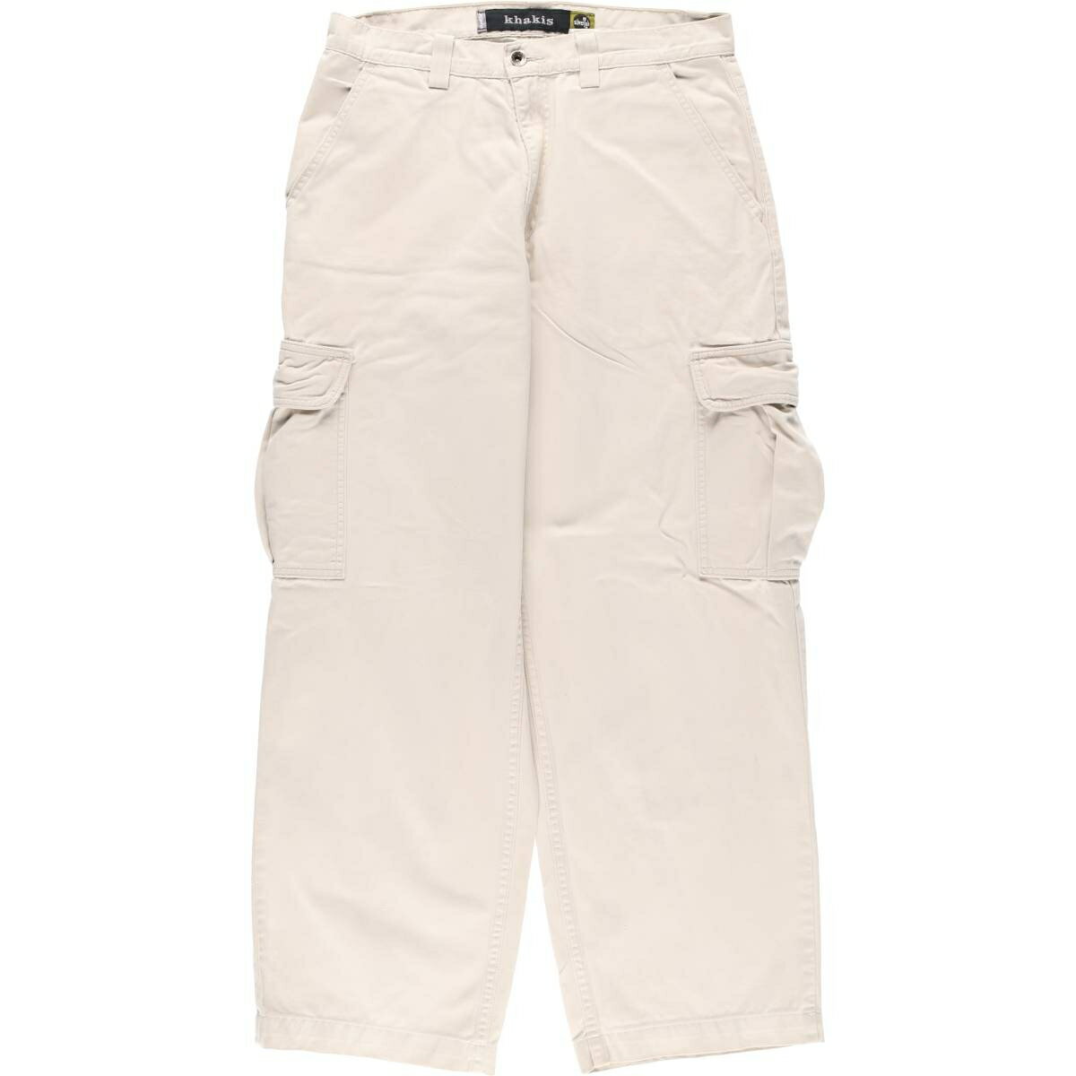 古着 90'S リーバイス Levi's SILVER TAB シルバータブ KHAKIS チノパンツ カーゴパンツ メンズw33相当 ヴィンテージ /eaa458601 【中古】 【260204】 ベージュ系 春夏秋冬