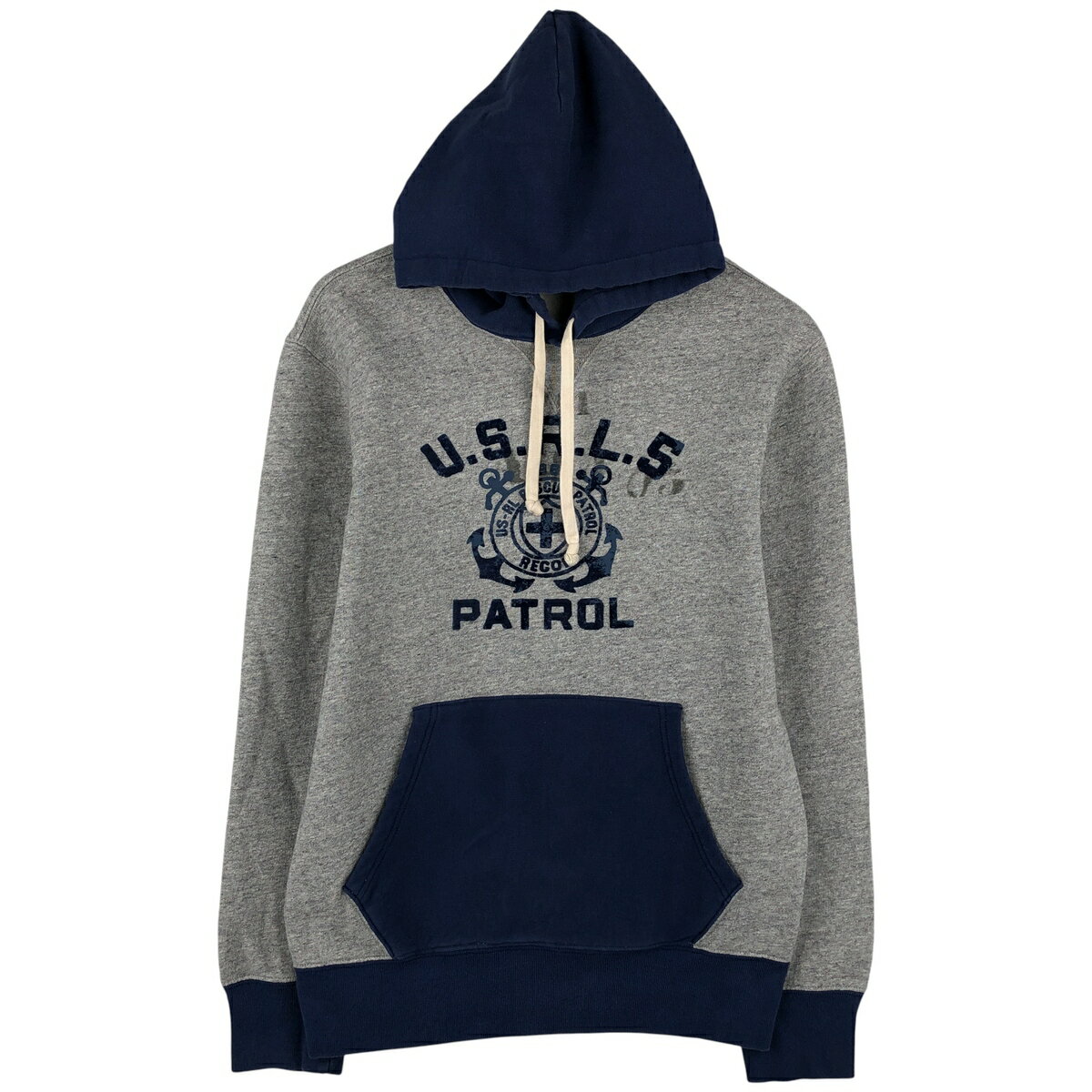 Rakuten - 古着 ラルフローレン Ralph Lauren POLO RALPH LAUREN スウェットプルオーバーパーカー メンズS相当 /eaa458707 【中古】 【260205】 グレー系 春夏秋冬