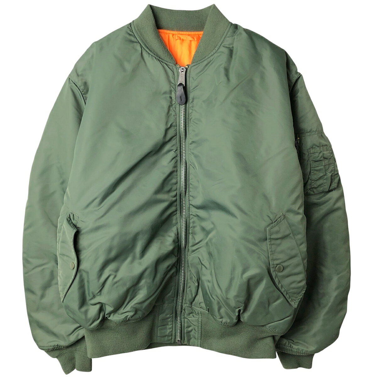 楽天市場】alpha ma-1（カラーカーキグリーン）（メンズファッション