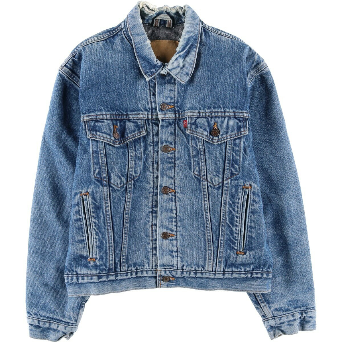 古着 90'S リーバイス Levi's デニムジャケット Gジャン メンズL相当 ヴィンテージ /eaa459035 【中古】 【260126】 ブルー系 春秋冬