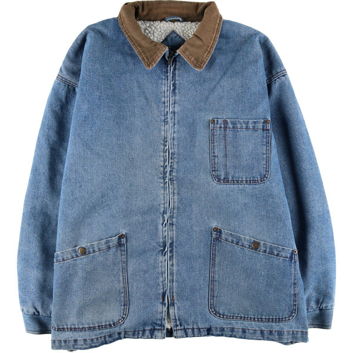 フ*坂様 Wrangler デニムカバーオール　サイズ42 70s 80s ビン 中古・古着通販】Wrangler (ラングラー) デニムカバーオール