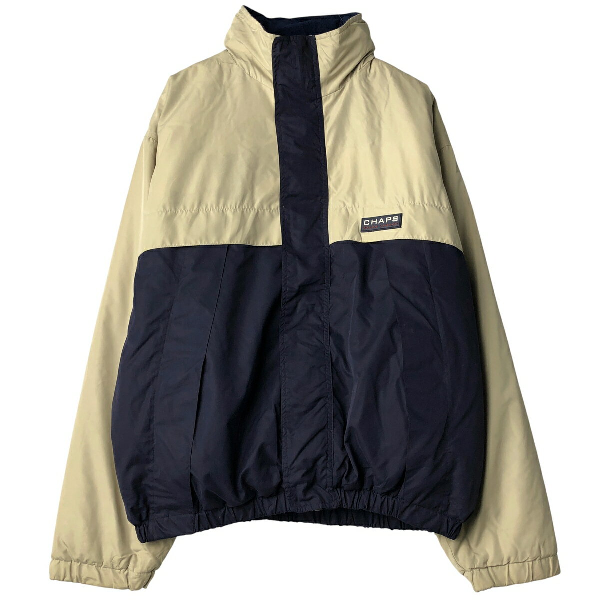 樂天商城 - 古着 ラルフローレン Ralph Lauren CHAPS チャップス 中綿ジャケット パファージャケット メンズL相当 /eaa459136 【中古】 【260124】 【NH-2508】 ベージュ系 春秋冬