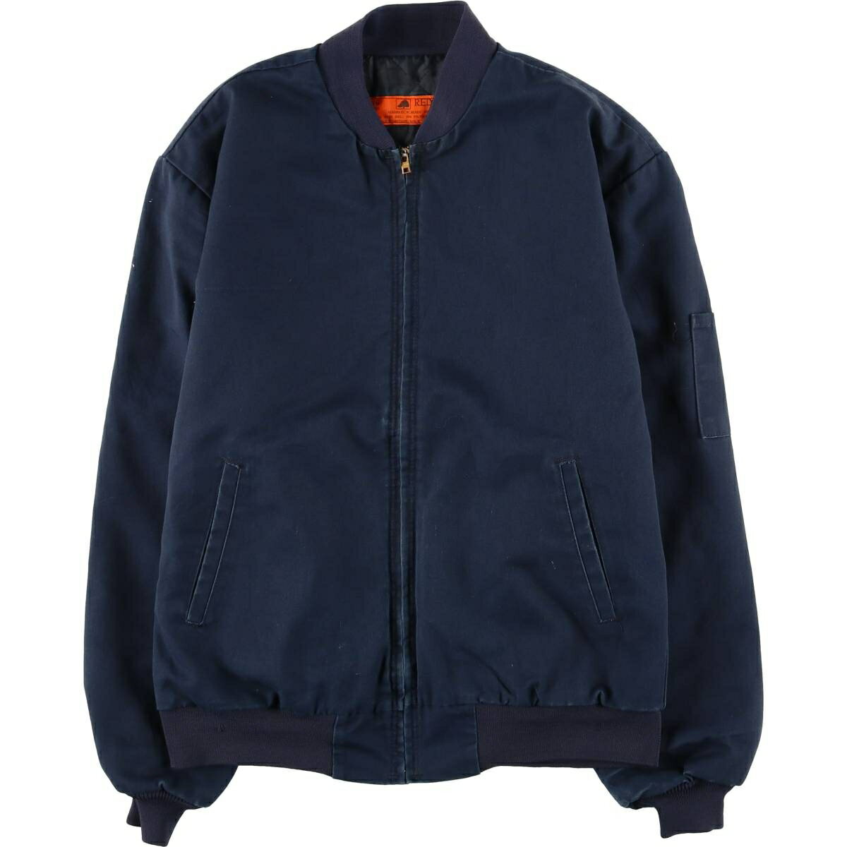 樂天商城 - 古着 ~90'S レッドキャップ Red kap ワークブルゾン メンズM相当 ヴィンテージ /eaa459227 【中古】 【260130】 ネイビー系 春秋冬