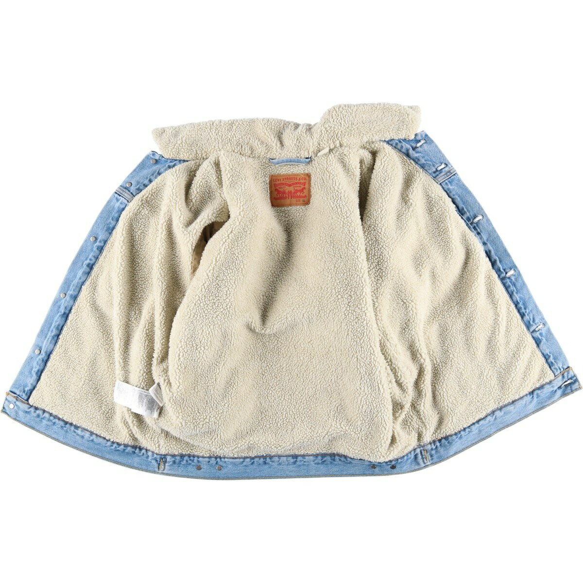 古着 リーバイス Levi's 中綿入り デニムボアジャケット メンズXL相当 /eaa459301 【中古】 【260126】