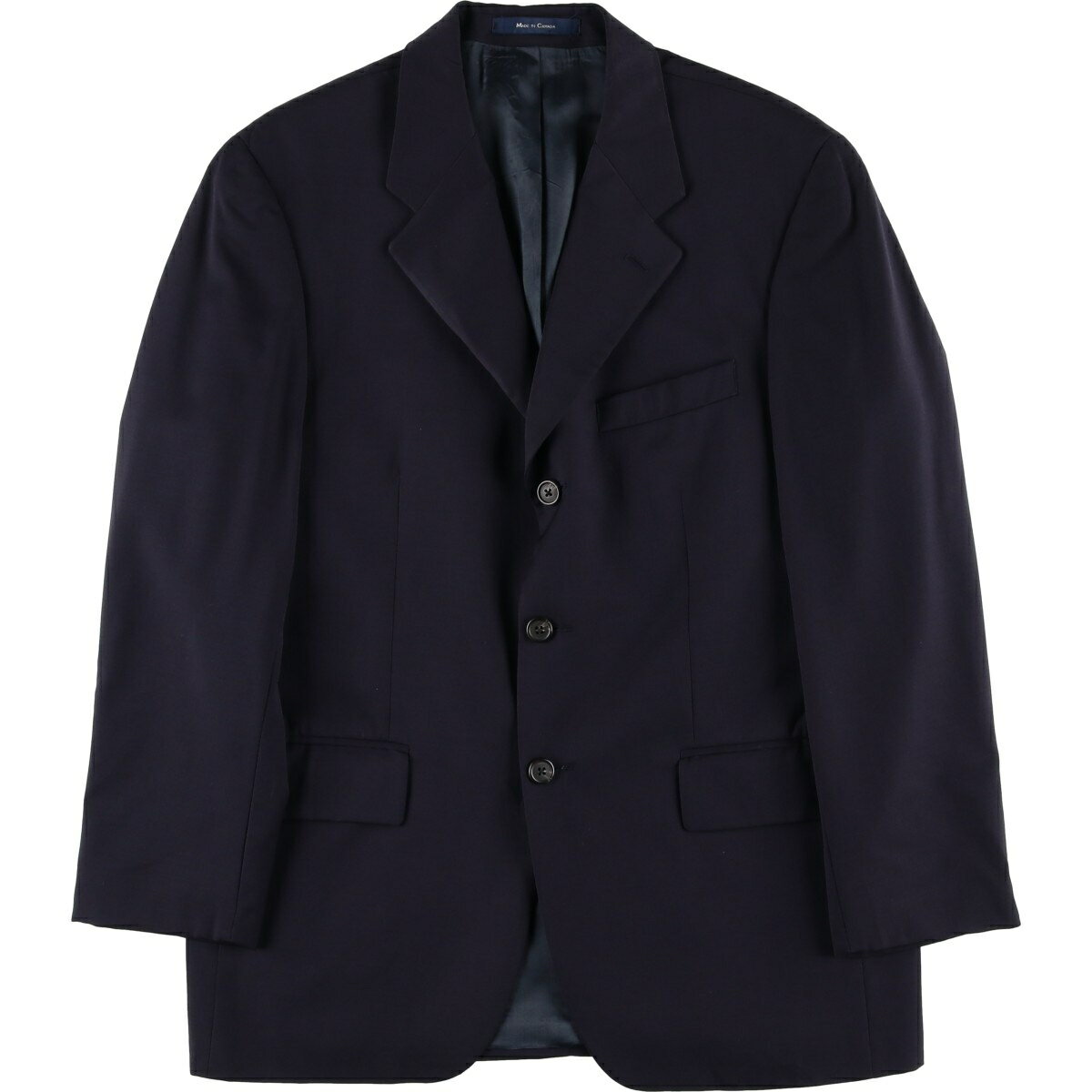 Rakuten - 古着 ラルフローレン Ralph Lauren RALPH ウールテーラードジャケット カナダ製 メンズL相当 /eaa459659 【中古】 【260131】 【DL2603-RL】 ネイビー系 春秋冬