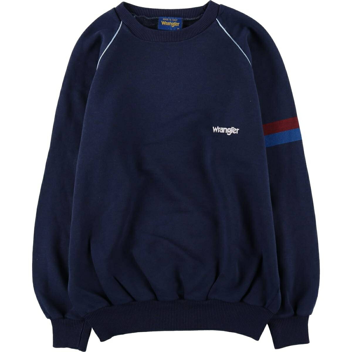 Collaboration - 古着 80~90'S ラングラー Wrangler ロゴスウェットシャツ トレーナー イタリア製 メンズM相当 ヴィンテージ /eaa459831 【中古】 【260407】
