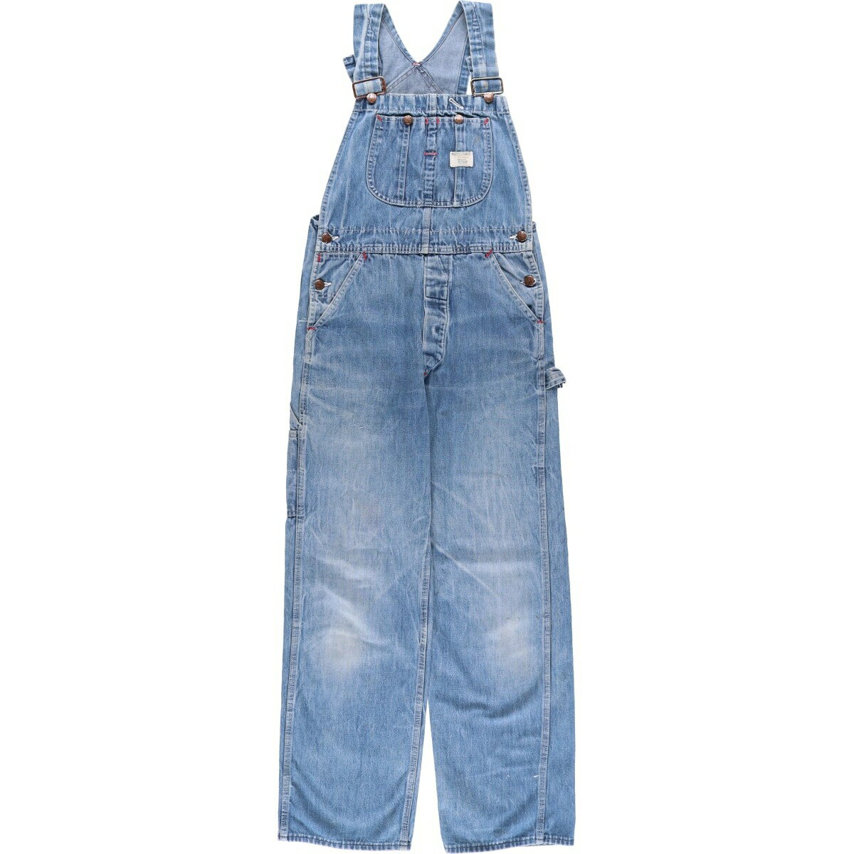 樂天商城 - 古着 70'S ペニーズ Penney's BIG MAC ビッグマック デニムオーバーオール メンズw31相当 ヴィンテージ /eaa459843 【中古】 【260220】 ブルー系 春夏秋冬
