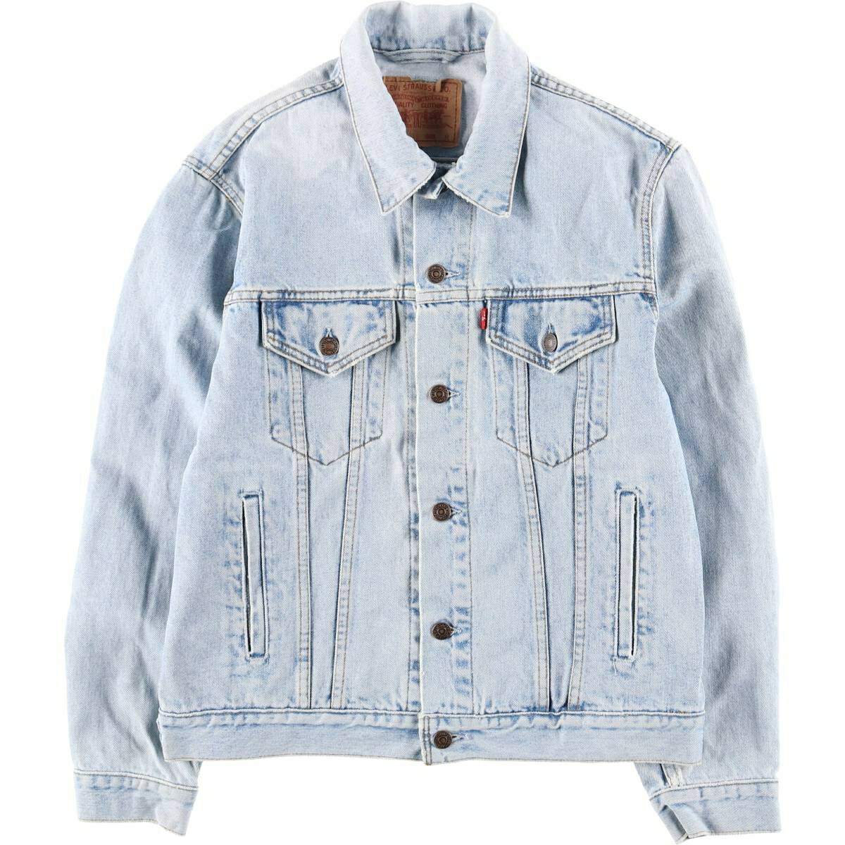 古着 90'S リーバイス Levi's 70503-0210 デニムジャケット Gジャン メンズM相当 ヴィンテージ /eaa459985 【中古】 【260130】 ブルー系 春秋冬