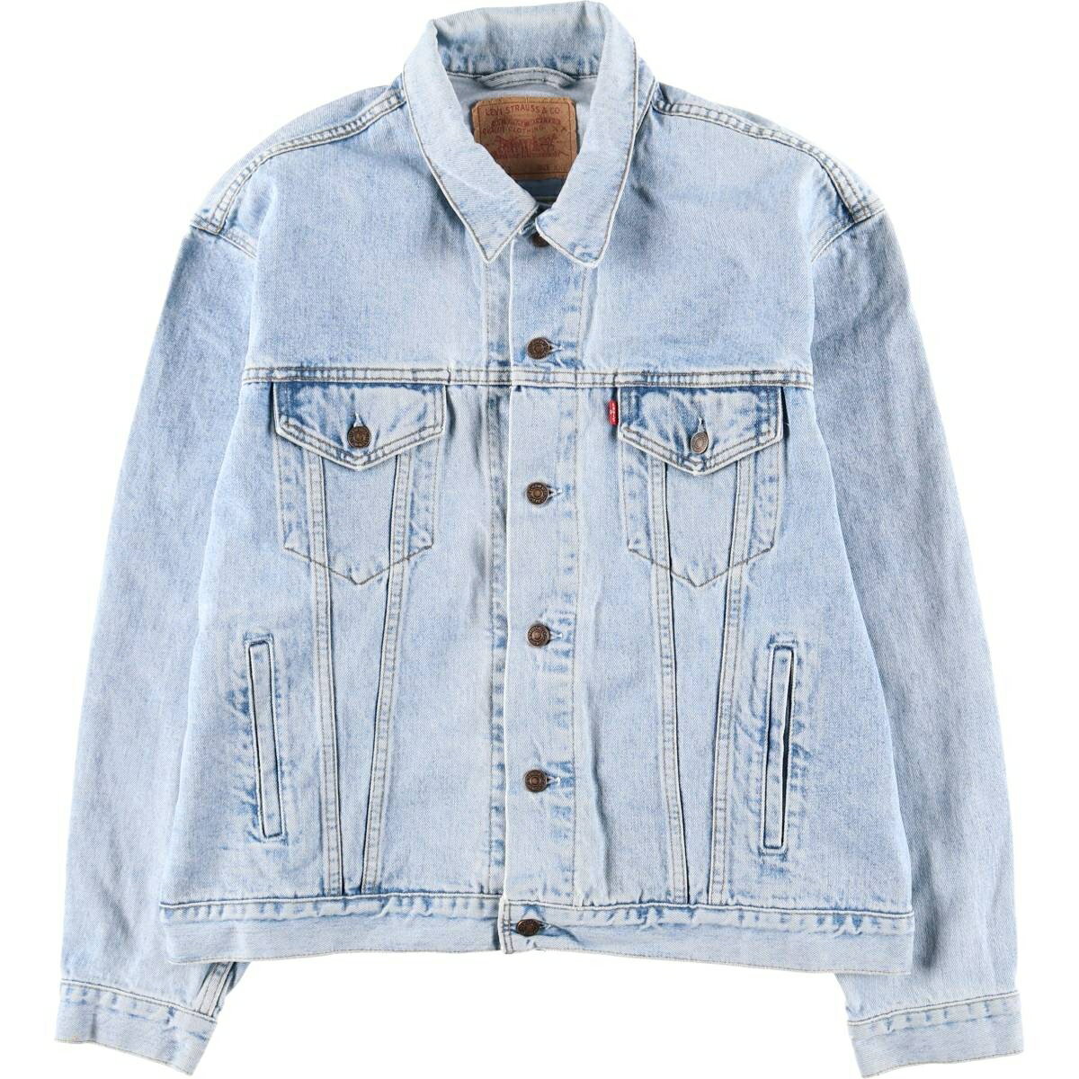 古着 90'S リーバイス Levi's 70503-0210 デニムジャケット Gジャン メンズXXL相当 ヴィンテージ /eaa459987 【中古】 【260130】 ブルー系 春秋冬