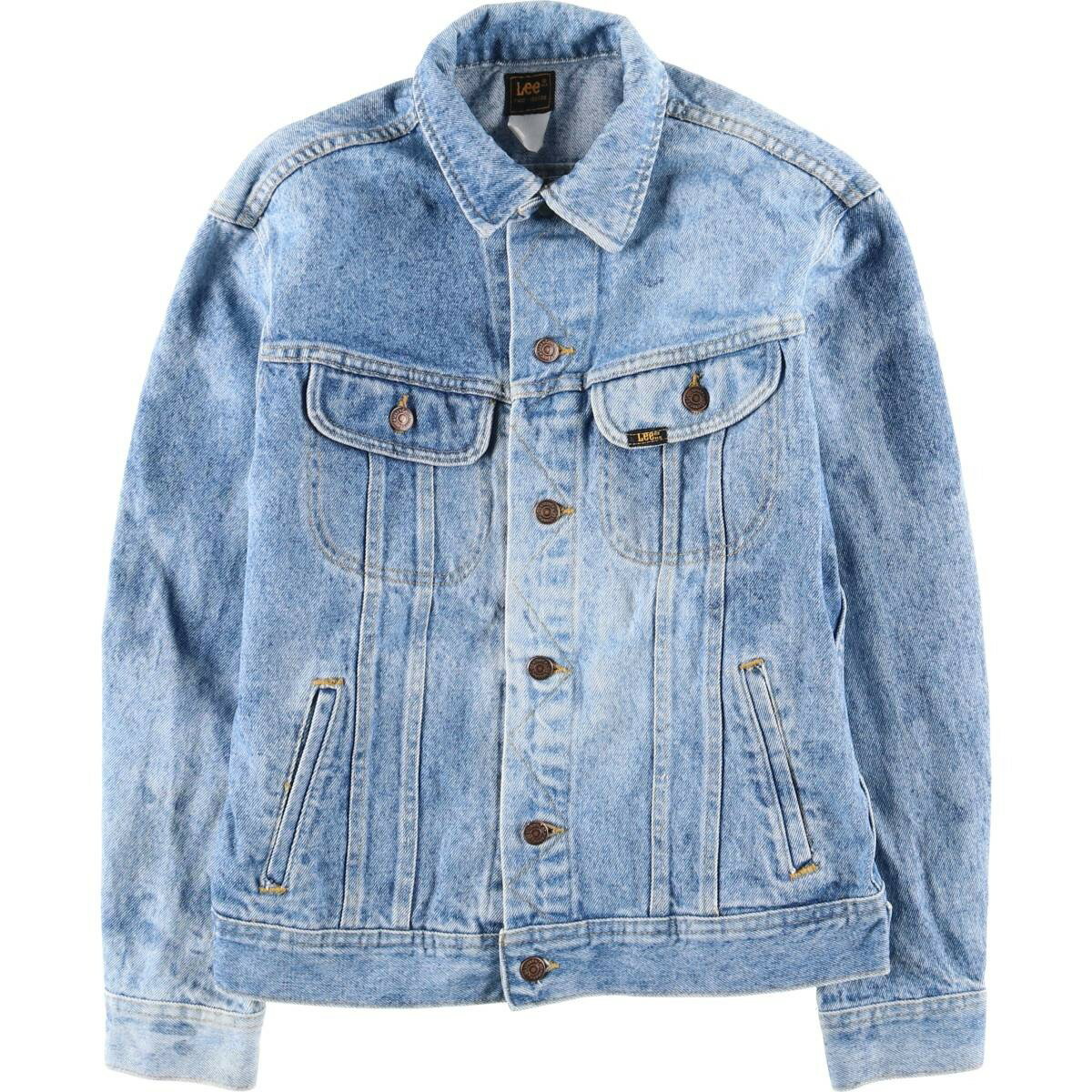 古着 80~90'S リー Lee デニムジャケット Gジャン メンズM相当 ヴィンテージ /eaa459988 【中古】 【260130】 ブルー系 春秋冬