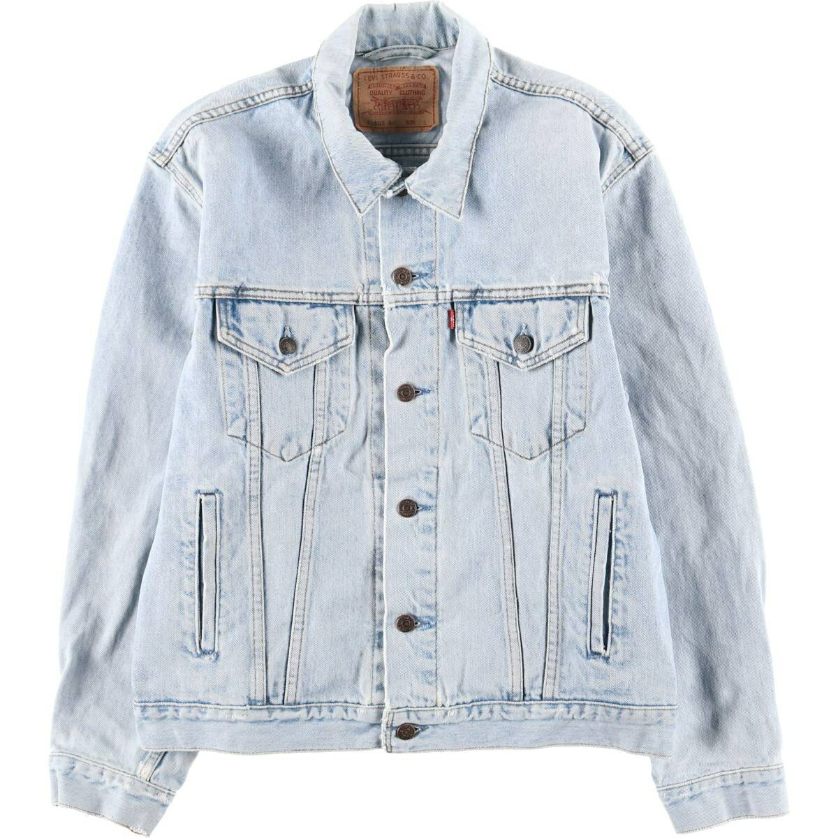 古着 90'S リーバイス Levi's 70503-0210 デニムジャケット Gジャン メンズL相当 ヴィンテージ /eaa459993 【中古】 【260130】 ブルー系 春秋冬