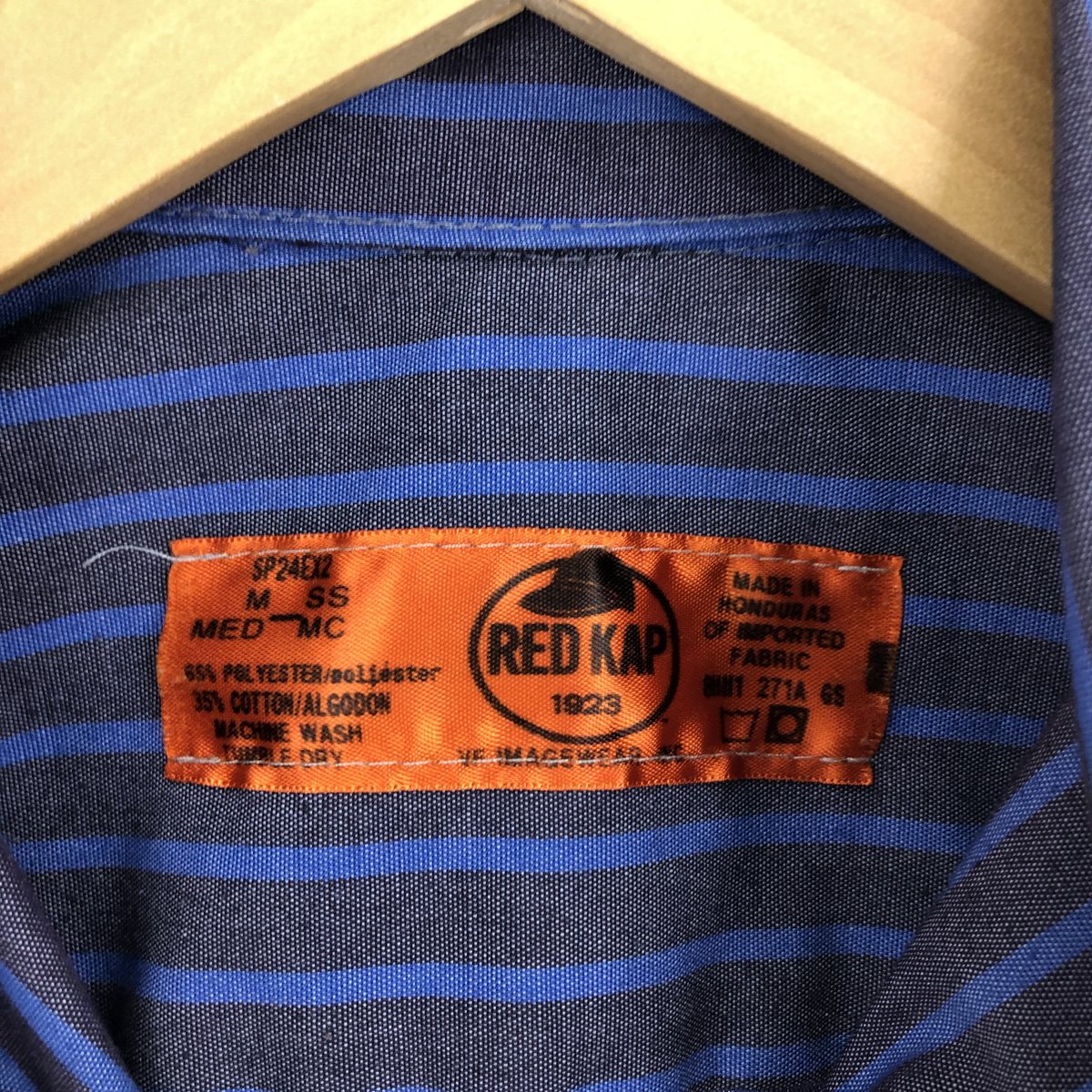 古着 レッドキャップ Red kap 半袖 ワークシャツ メンズM /eaa460412 【中古】 【240616】