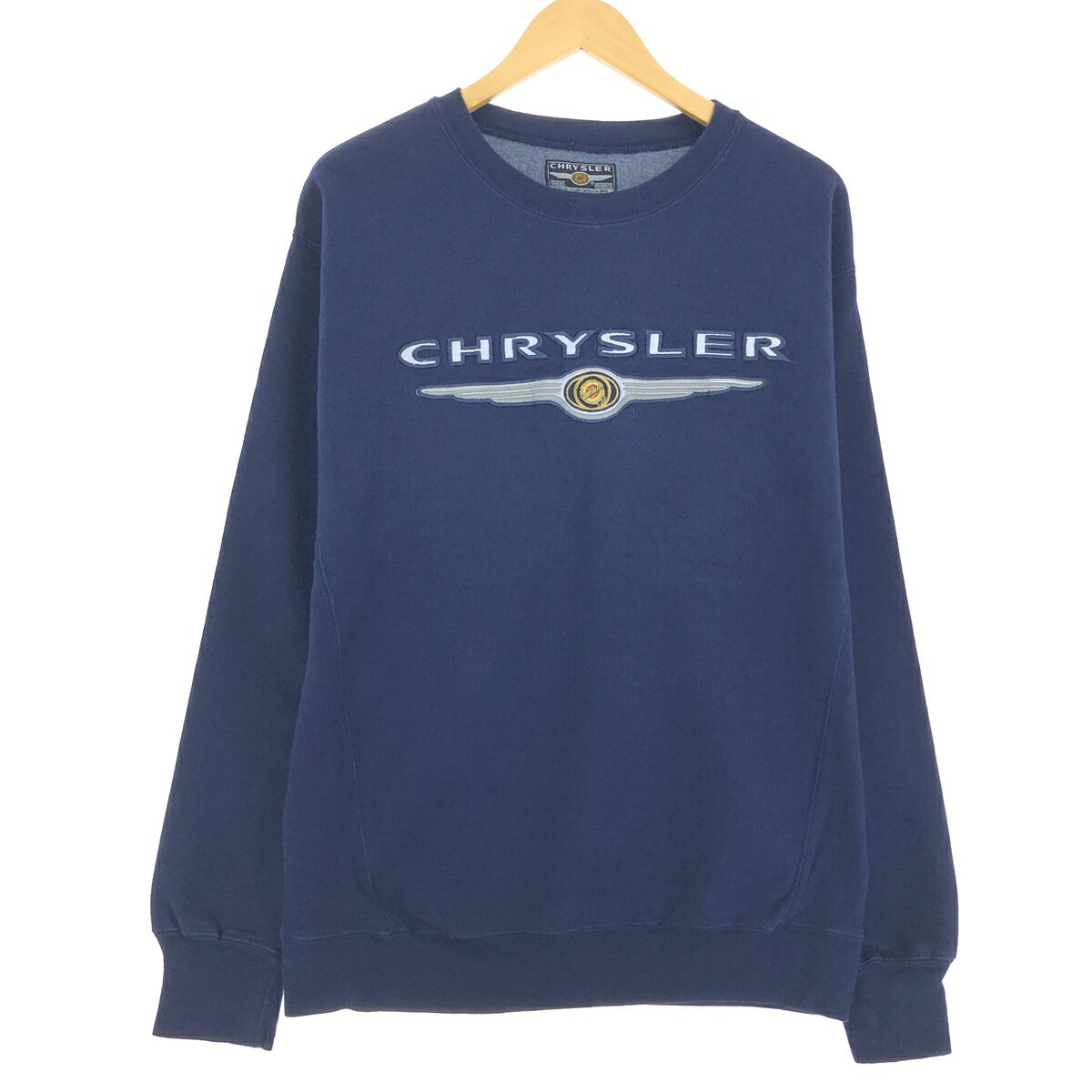 古着 00'S~ CHRYSLER クライスラー リバースウィーブタイプ アドバタイジング スウェットシャツ トレーナー メンズL相当 /eaa460738 【中古】 【241006】 【SS2506_30】