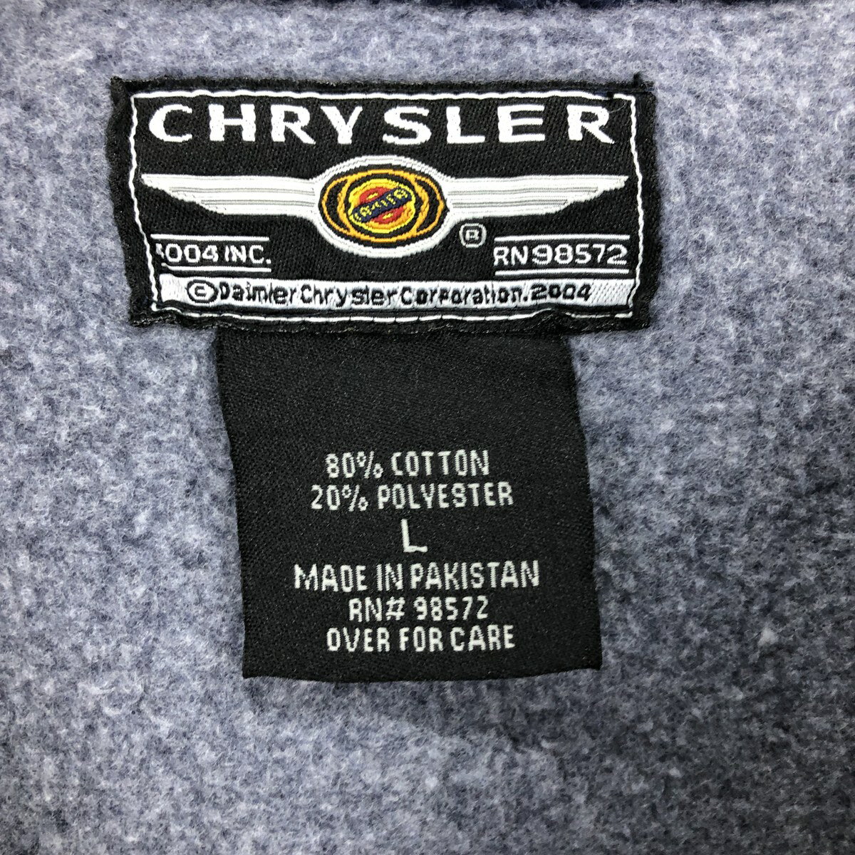 古着 00'S~ CHRYSLER クライスラー リバースウィーブタイプ アドバタイジング スウェットシャツ トレーナー メンズL相当 /eaa460738 【中古】 【241006】 【SS2506_30】