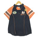 古着 ハーレーダビッドソン Harley-Davidson オープンカラー 半袖 ワークシャツ メンズM /eaa461033 【中古】 【240624】 【SS2506_30】(4)