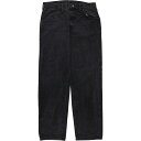古着 ラスラー RUSTLER ブラックデニム ストレートデニムパンツ メンズw32相当 /eaa461786 【中古】 【240706】 ss2503_30(4)