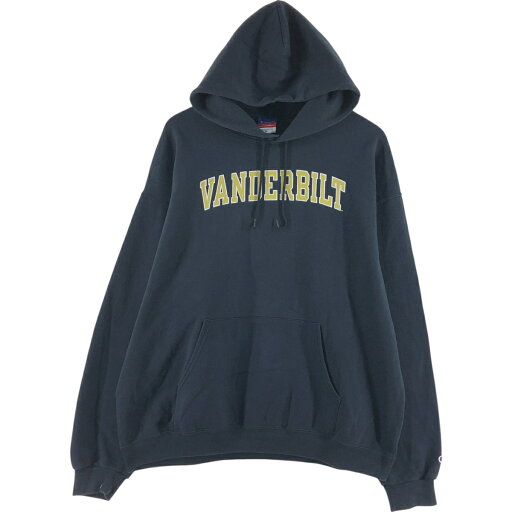 古着 00'S チャンピオン Champion AUTHENTIC ATHLETICAPPAREL カレッジ スウェットプルオーバーパーカー メンズXL相当 /eaa462418 【中古】 【250110】