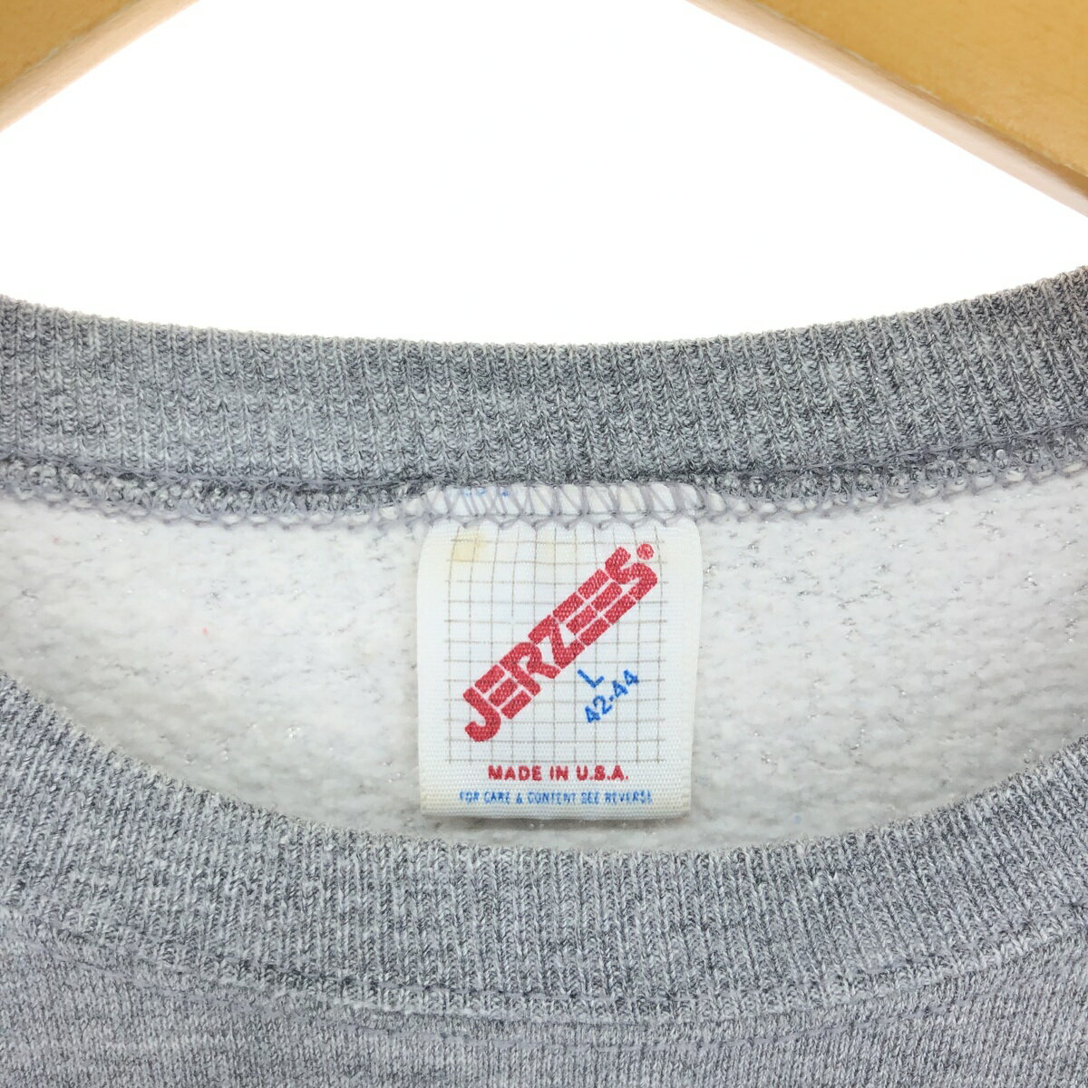 古着 90'S ジャージーズ Jerzees 無地 ブランクスウェットシャツ トレーナー USA製 メンズL相当 ヴィンテージ /eaa462878 【中古】 【241024】 【SS2506_30】