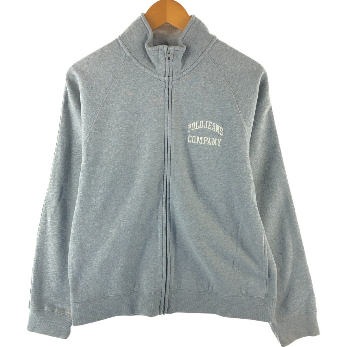 古着 90'S ラルフローレン Ralph Lauren POLO JEANS COMPANY フルジップスウェットシャツ トレーナー メンズM相当 ヴィンテージ /eaa463088 【中古】 【241123】 【SS2512_10】