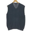 古着 ピエールカルダン Pierre Cardin Vネック コットンニットベスト メンズM相当 /eaa463687 【中古】 【240819】 ss2503...