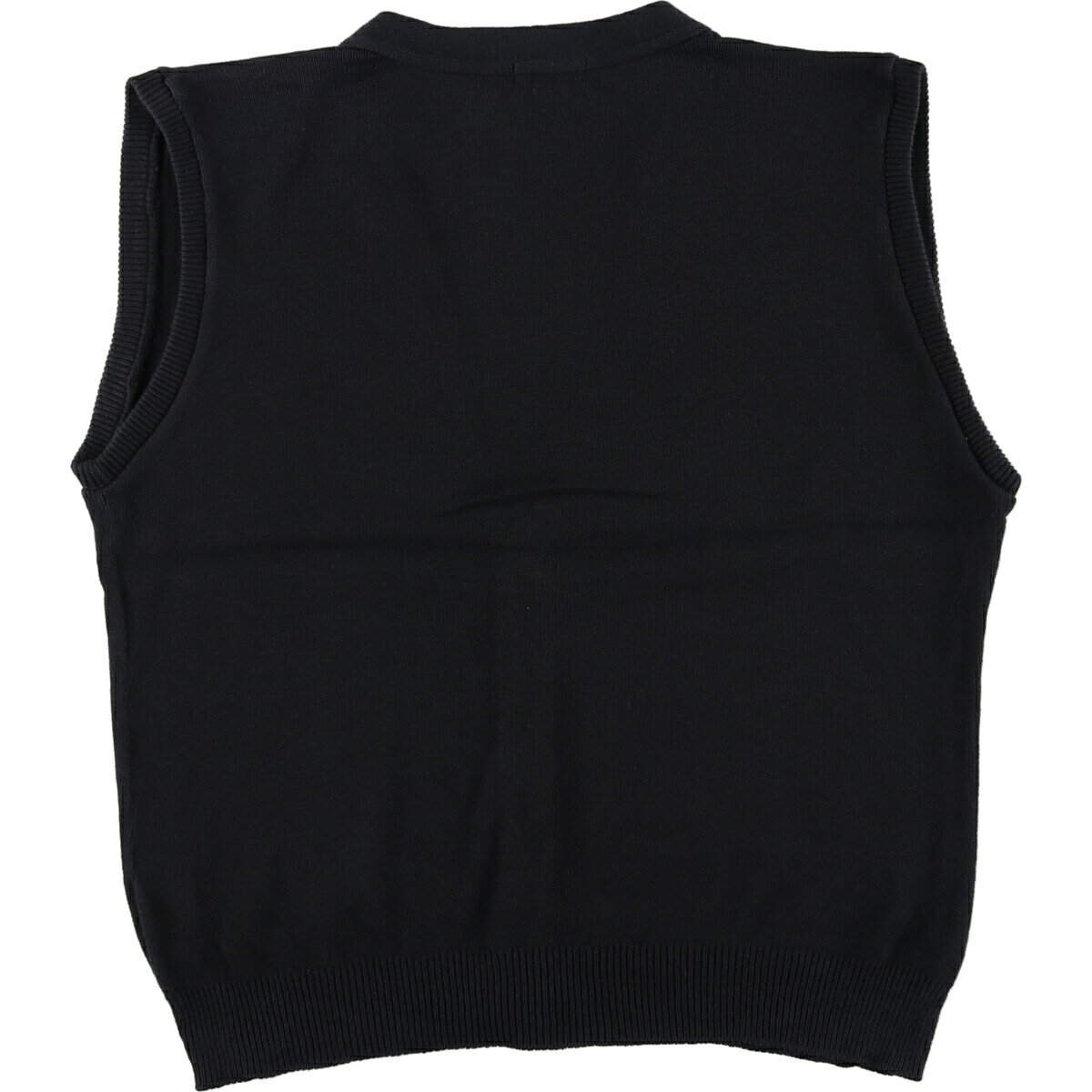 古着 MARSHALL FIELD 前開き コットンニットベスト USA製 メンズXL相当 /eaa463969 【中古】 【240818】 【SS2506_30】