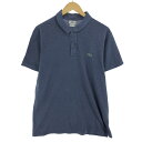 古着 ラコステ LACOSTE SLIM FIT 半袖 ポロシャツ 8 メンズL /eaa464696 【中古】 【240629】 ss2501_30(4)