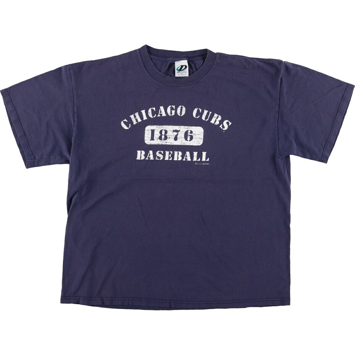 古着 00'S DYNASTY MLB CHICAGO CUBS シカゴカブス ロゴプリントTシャツ メンズXL /eaa464903 【中古】 【240624】