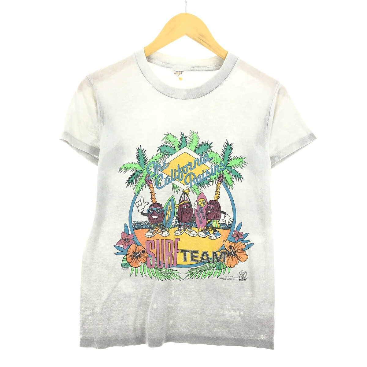 古着 JAMリメイク 80'S 墨染めTシャツ プリントTシャツ メンズXS ヴィンテージ /eaa465370 【中古】 【240629】 【RE2405】 【SS2506_10】
