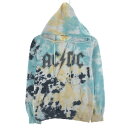 古着 AC/DC エーシーディーシー タイダイ柄 バンド スウェットプルオーバーパーカー メンズM相当 /eaa466092 【中古】 【241103】
