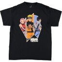 古着 RIPPLE JUNCTION NARUTO SHIPPUDEN ナルト疾風伝 キャラクタープリントTシャツ メンズM相当 /eaa466449 【中古】 【240707】 【SS2506_30】