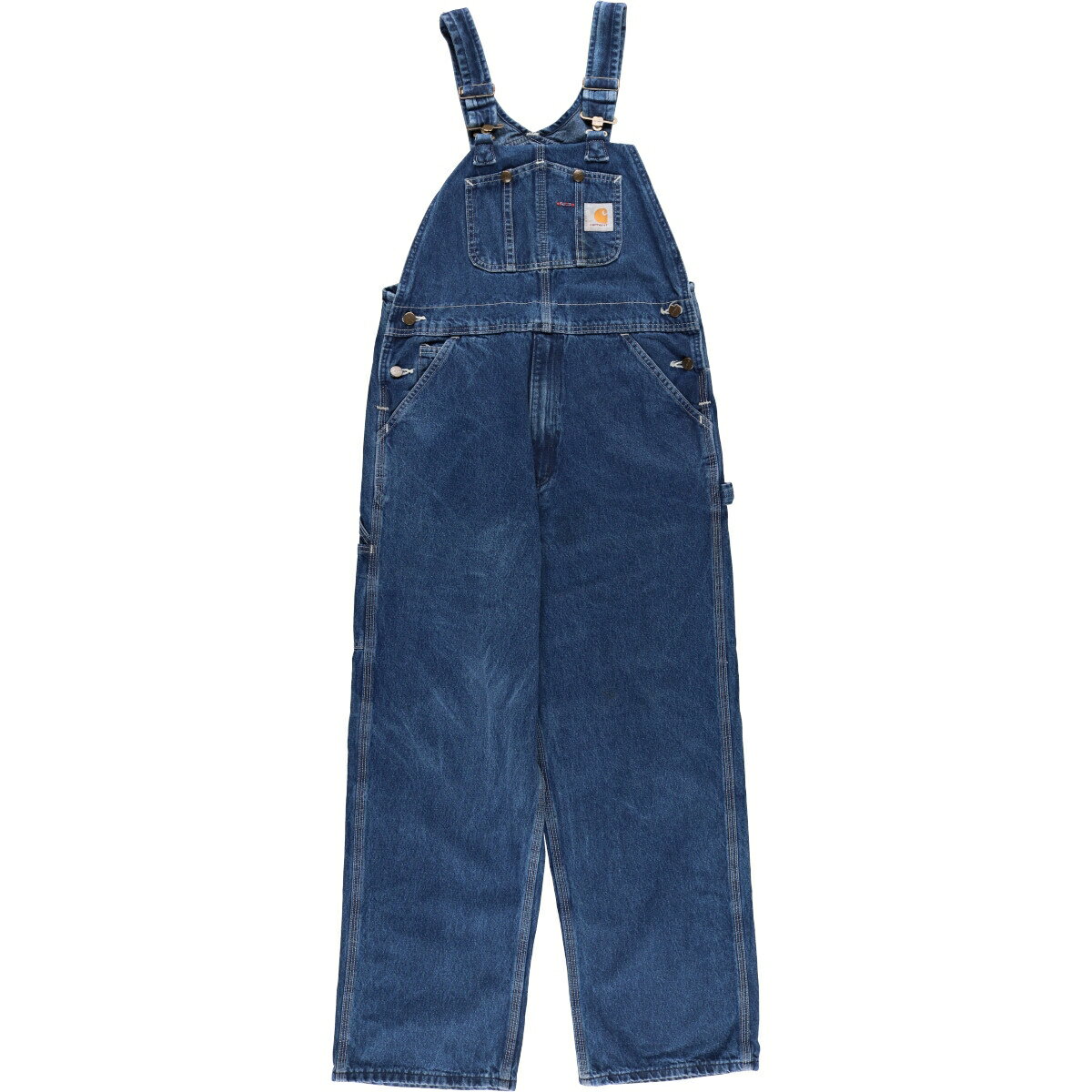 古着 00'S カーハート Carhartt デニムオーバーオール メンズw36相当 /eaa466758 【中古】 【240722】