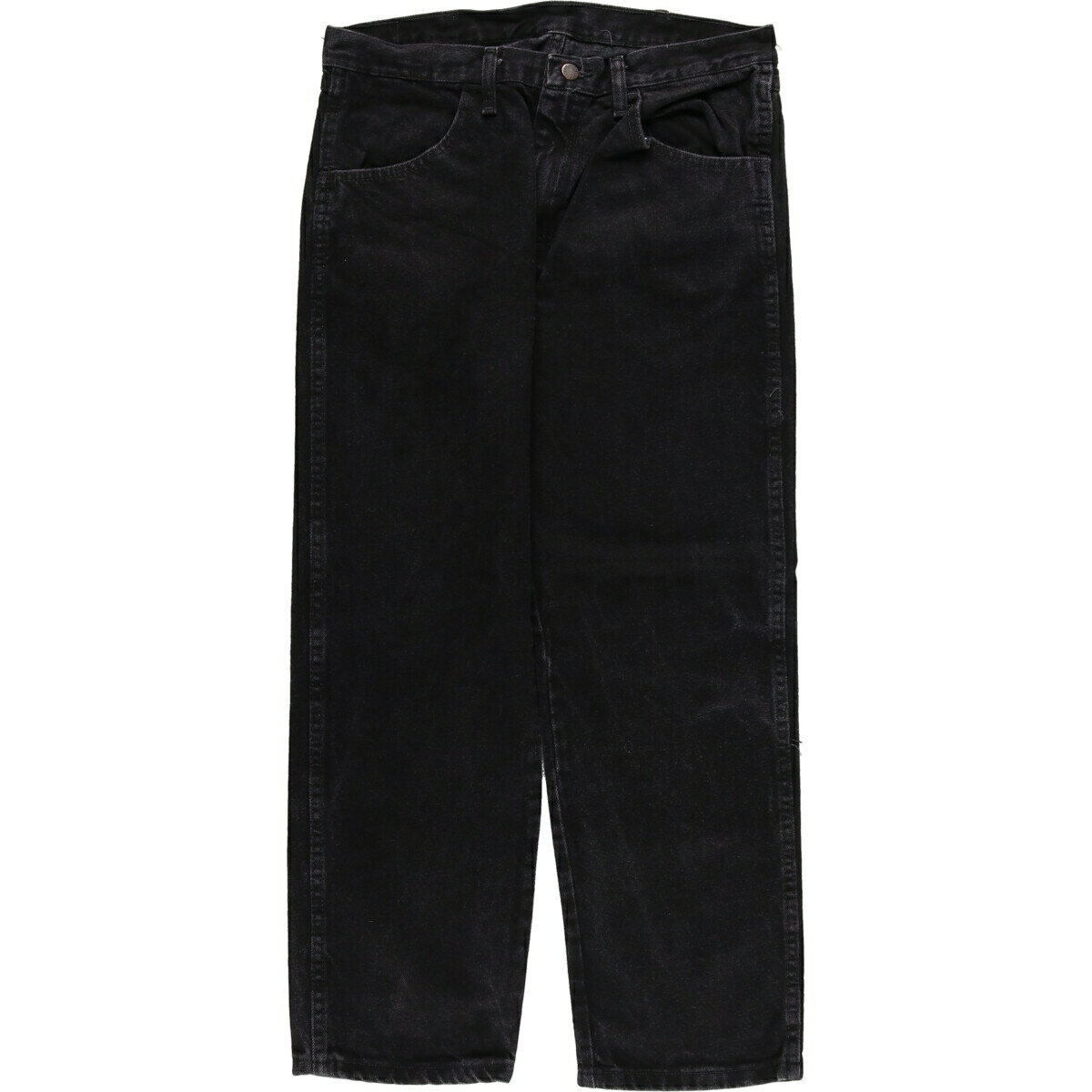 古着 ラスラー RUSTLER ブラックデニム ストレートデニムパンツ メンズw34相当 /eaa467404 【中古】 【240718】 【SS2506_30】