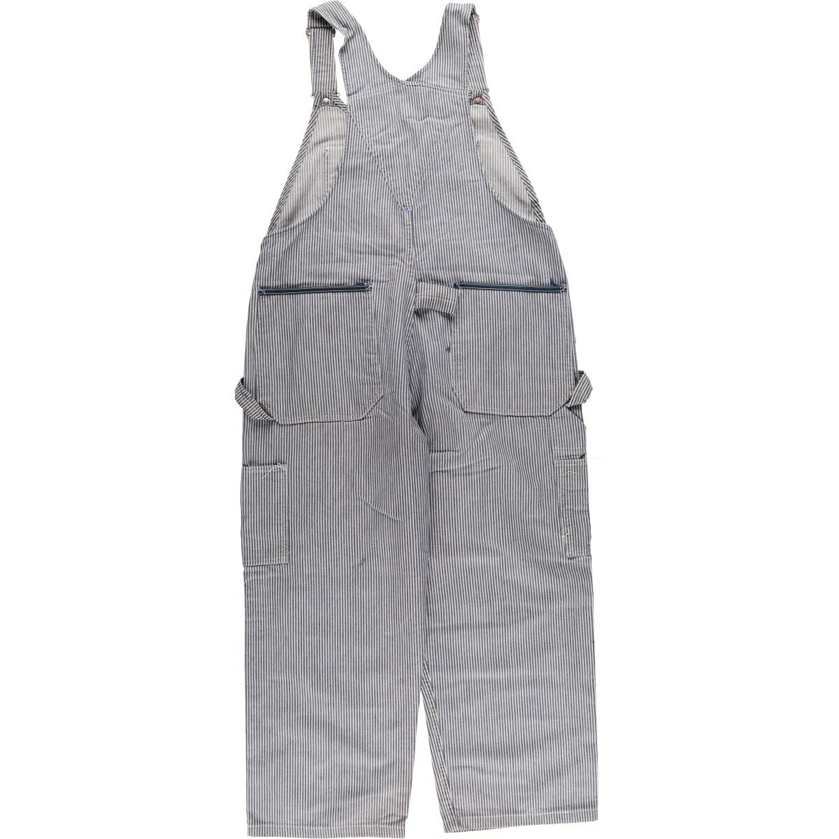 古着 ビッグサイズ シアーズ Sears ヒッコリーストライプ オーバーオール メンズw41相当 /eaa467928 【中古】 【240715】 【SS2506_30】