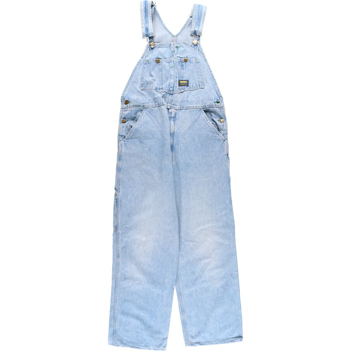 古着 70'S オシュコシュ Osh kosh デニムオーバーオール USA製 メンズw35相当 ヴィンテージ /eaa467937 【中古】 【240718】 ss2503_30