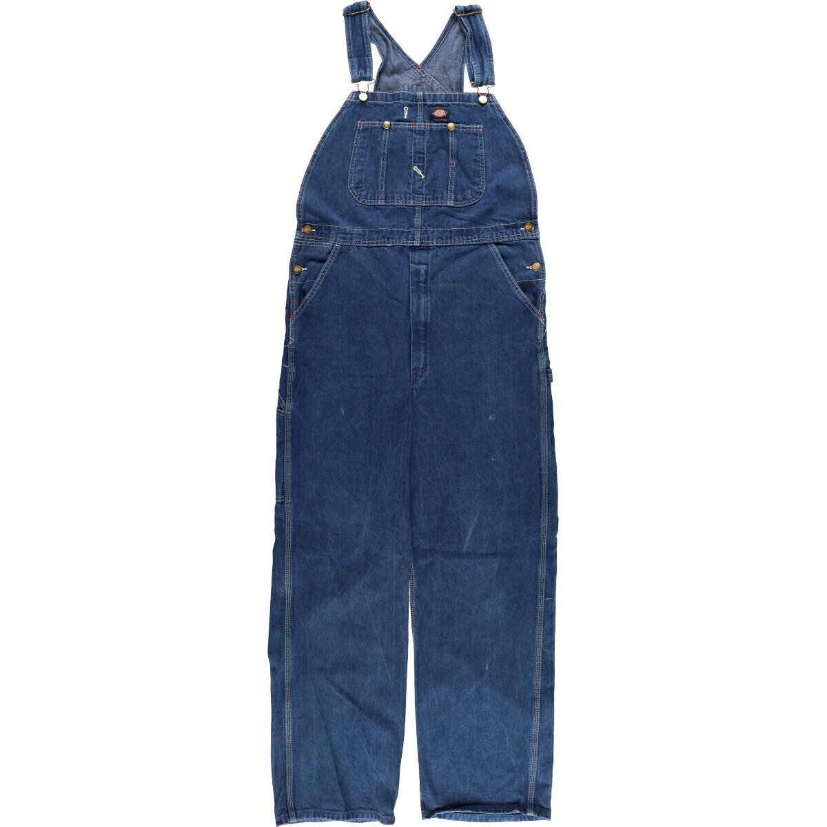 古着 ディッキーズ Dickies デニムオーバーオール メンズw39相当 /eaa467953 【中古】 【240805】 ss2503_30