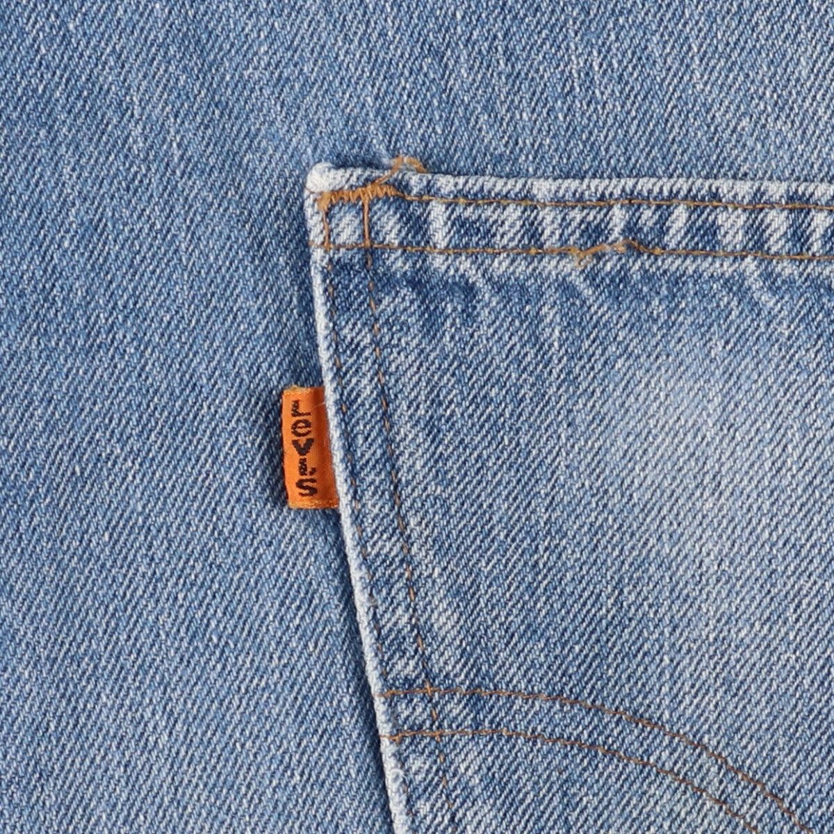古着 80'S リーバイス Levi's オレンジタブ フレアデニムオーバーオール メンズw30相当 ヴィンテージ /eaa467979 【中古】 【240724】 【SS2506_30】