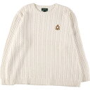 古着 ラルフローレン Ralph Lauren LAUREN ローレン ケーブル編み コットンニットセーター レディースXXL相当 /eaa468011 【中古...