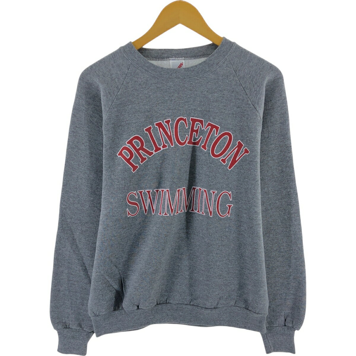 古着 80~90'S ジャージーズ Jerzees PRINCETON プリンストン大学 カレッジスウェットシャツ トレーナー USA製 メンズL相当 ヴィンテージ /eaa468972 【中古】 【250208】