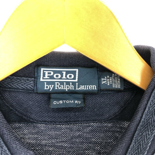 古着 ラルフローレン Ralph Lauren POLO by Ralph Lauren CUSTOM FIT 半袖 ポロシャツ メンズXL相当 /eaa470090 【中古】 【240802】